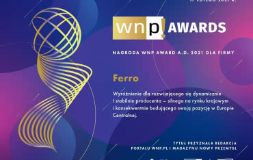 FERRO laureatem wyróżnienia WNP Award
